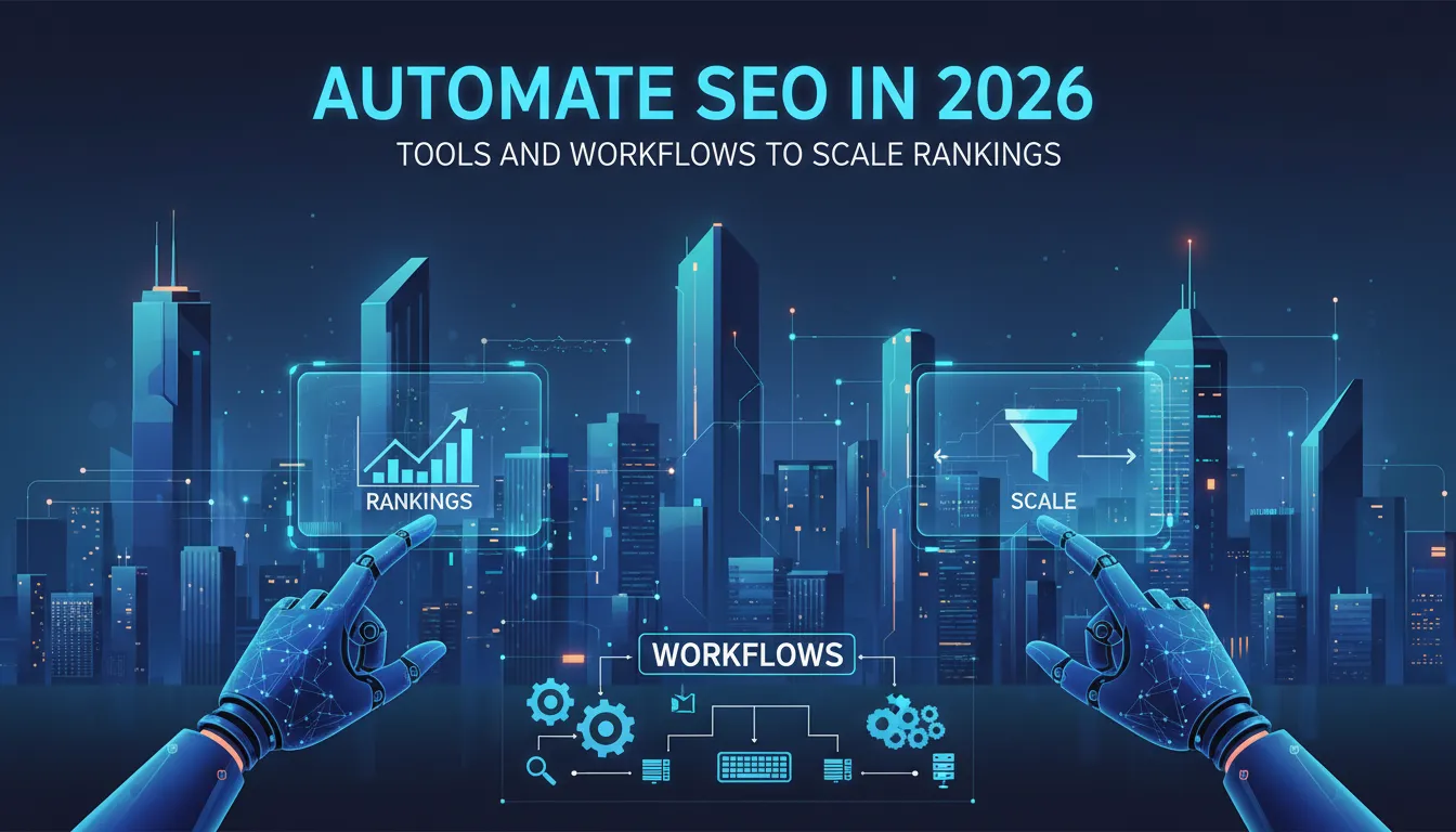 Automate SEO in 2026: Tools and Workflows to Scale Rankings